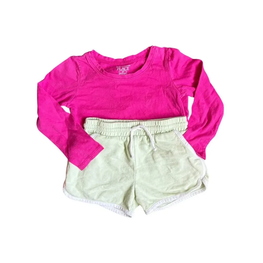 3T Girls Summer clothing Watermelon vacation outfit skirts shorts tees & bathing